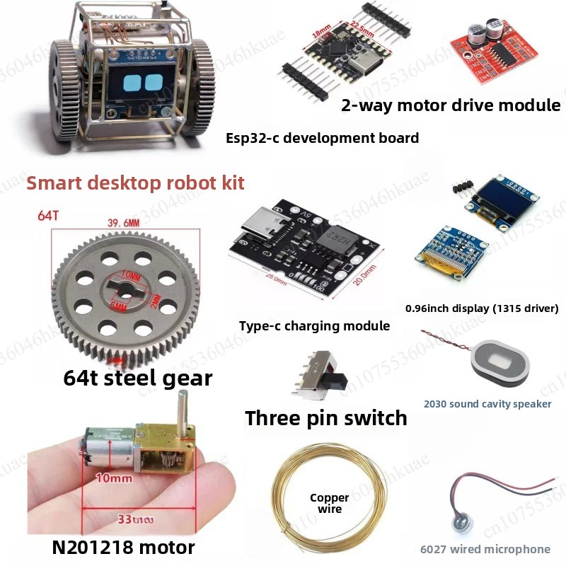 Diy Electronics Parts - Professional Electronic Parts Package, Featuring ESP32-C3