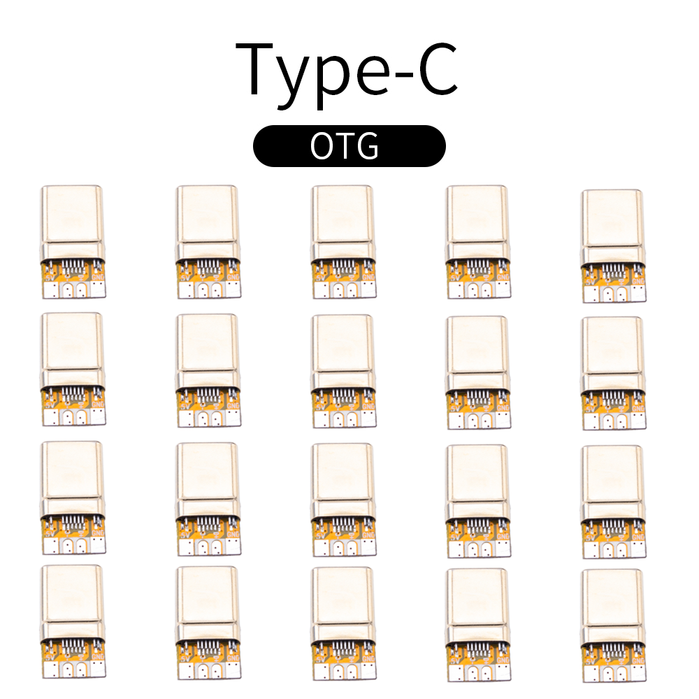 Diy Electronics Hobby - 5/20pcs Type C OTG Gold-plated DIY