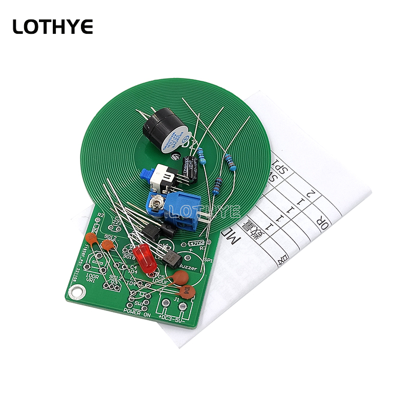 Diy Electronics Kits For Kids - DC 3V-5V Metal Detector Kit DIY