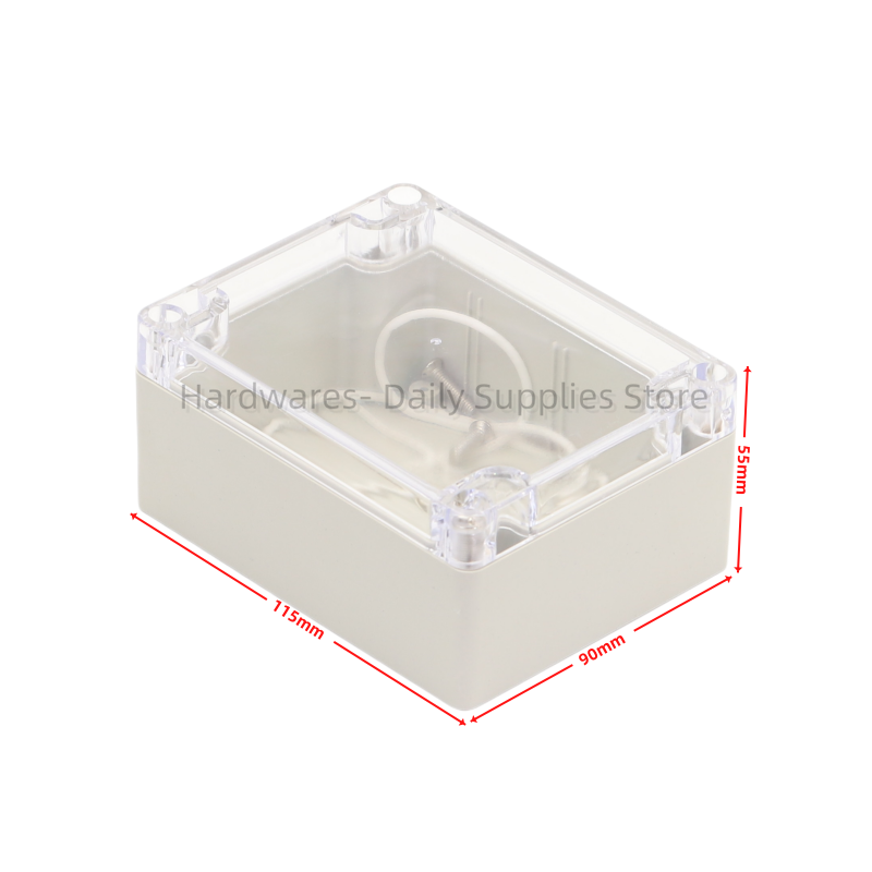 Diy Electronics Housing - 1pc 115x90x55mm Waterproof Plastic Enclosure Case