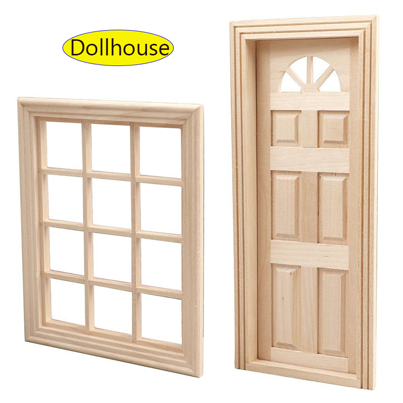 Diy Electronics Housing - 1 Set Furniture Accessories 1/12 Wooden
