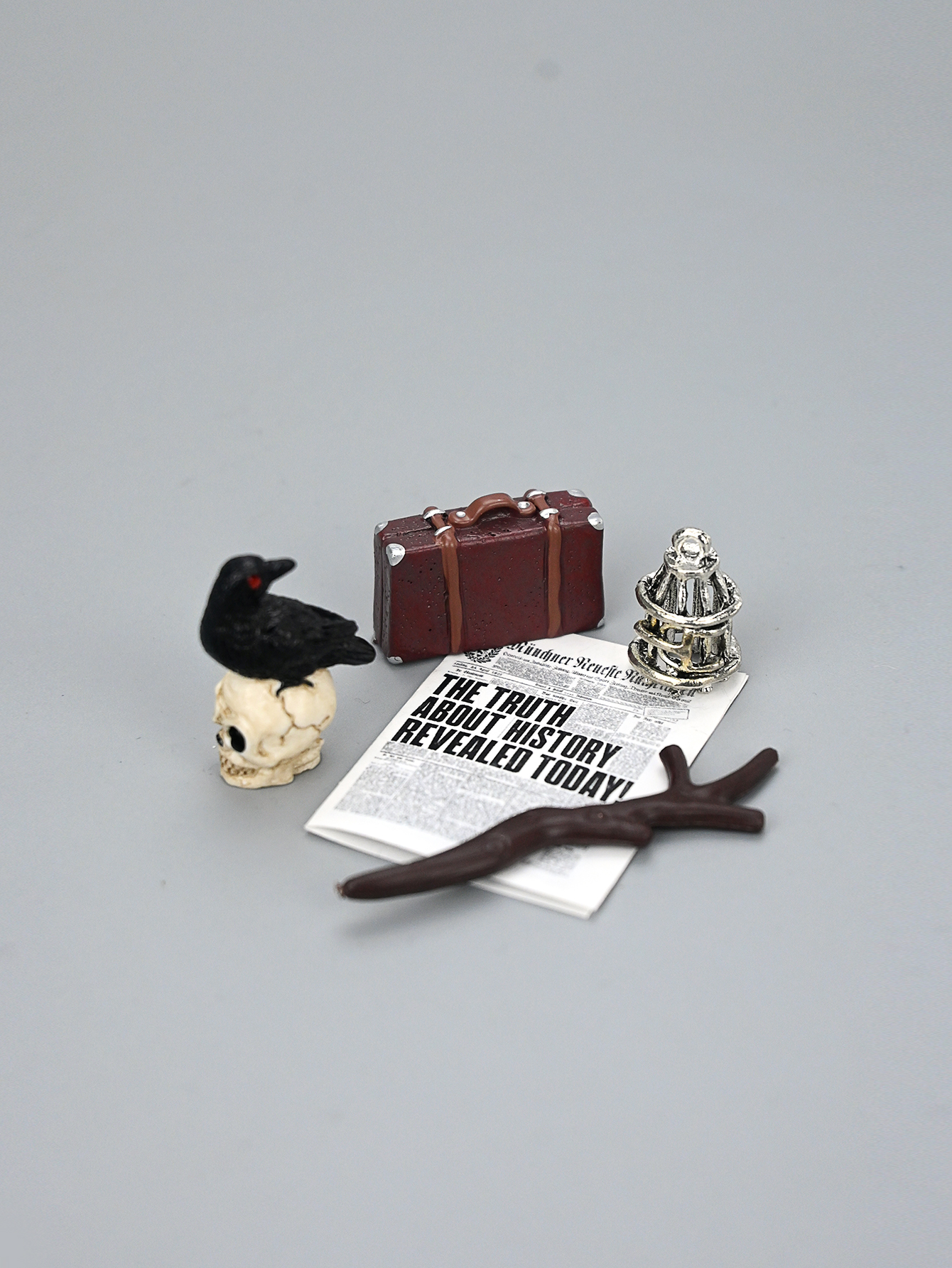 Diy Electronics Housing - Miniature Academy Luggage Scene Decorations, Easter