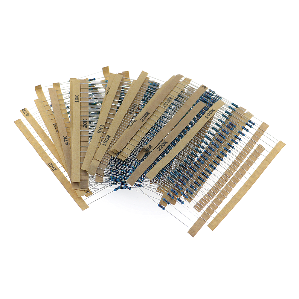 600pcs/lot 30Values* 20pcs 1%  - Resistor Kit 1 4W review and price
