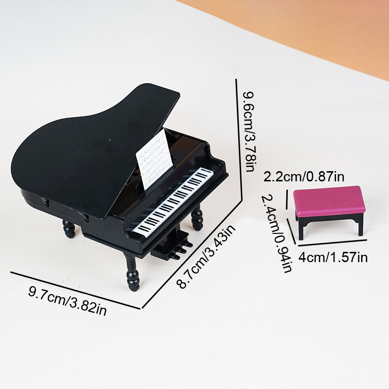 1:12 Dollhouse Miniature Piano - Diy Electronics Housing review and price