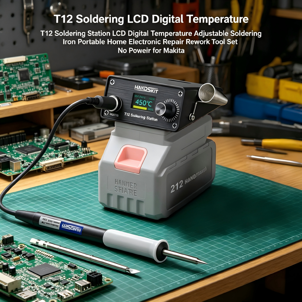 T12 Cordless Portable Solderin - Diy Soldering Station No Electronics review and price