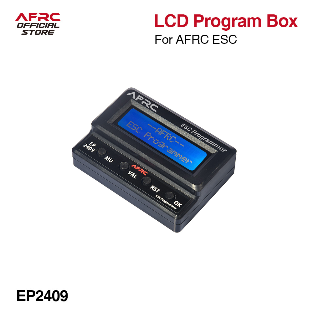 AFRC EP2409 LCD ESC programmer - Diy Electronics Toys review and price