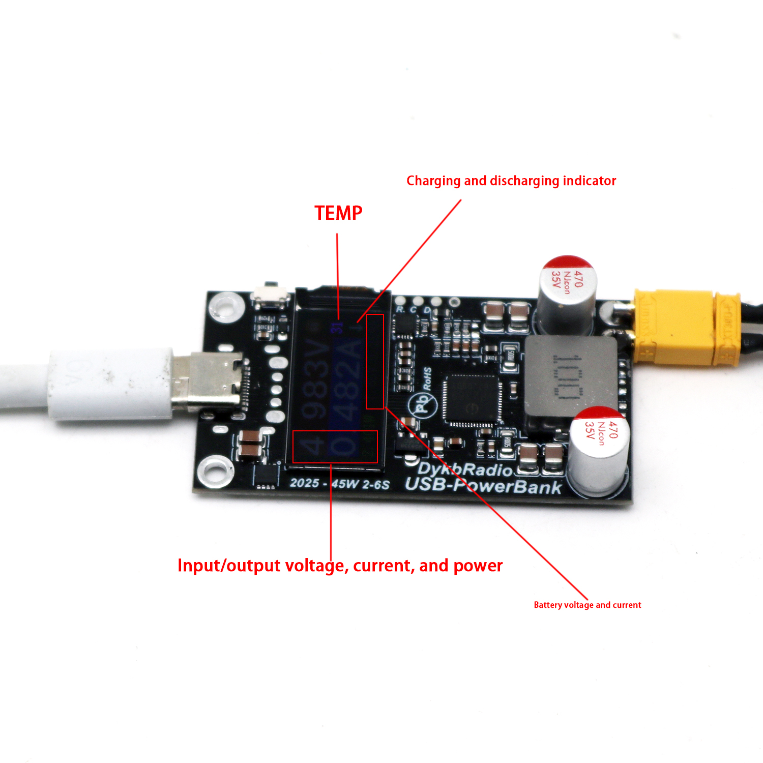 PD3.1 45W fast charging IP2369 - Diy Electronics Module 999 Store review and price