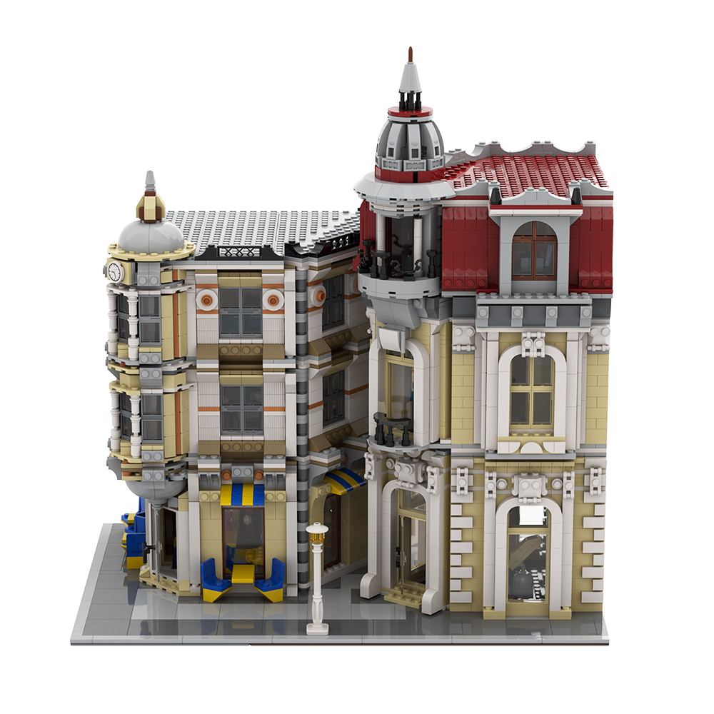 Gobricks MOC Street View Corne - Diy Electronics Stores review and price