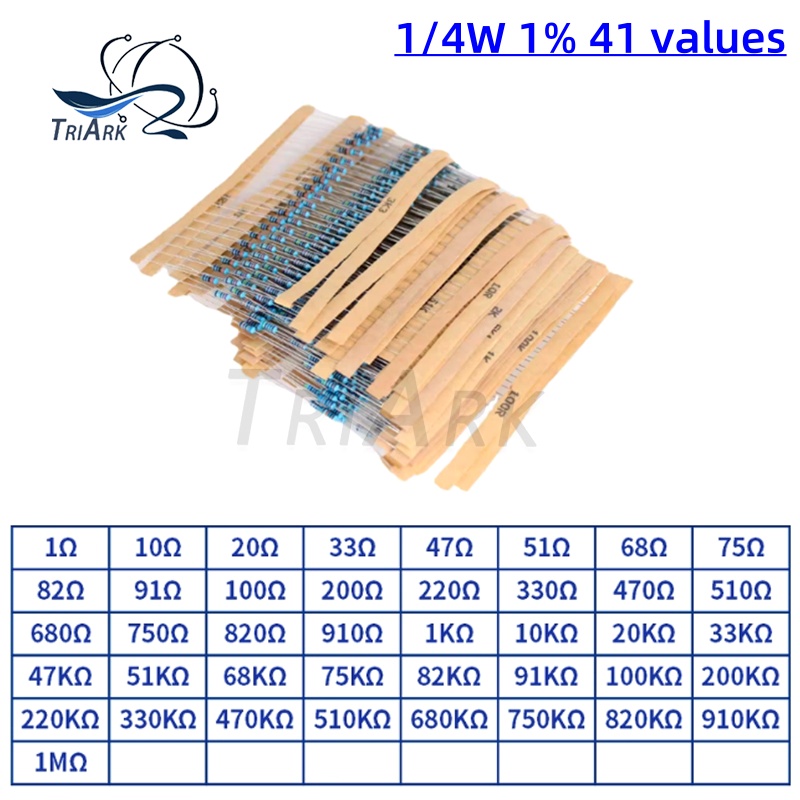 300/600/set 30 Kinds 1/4W 1% R - Resistor Kit 1 4W review and price
