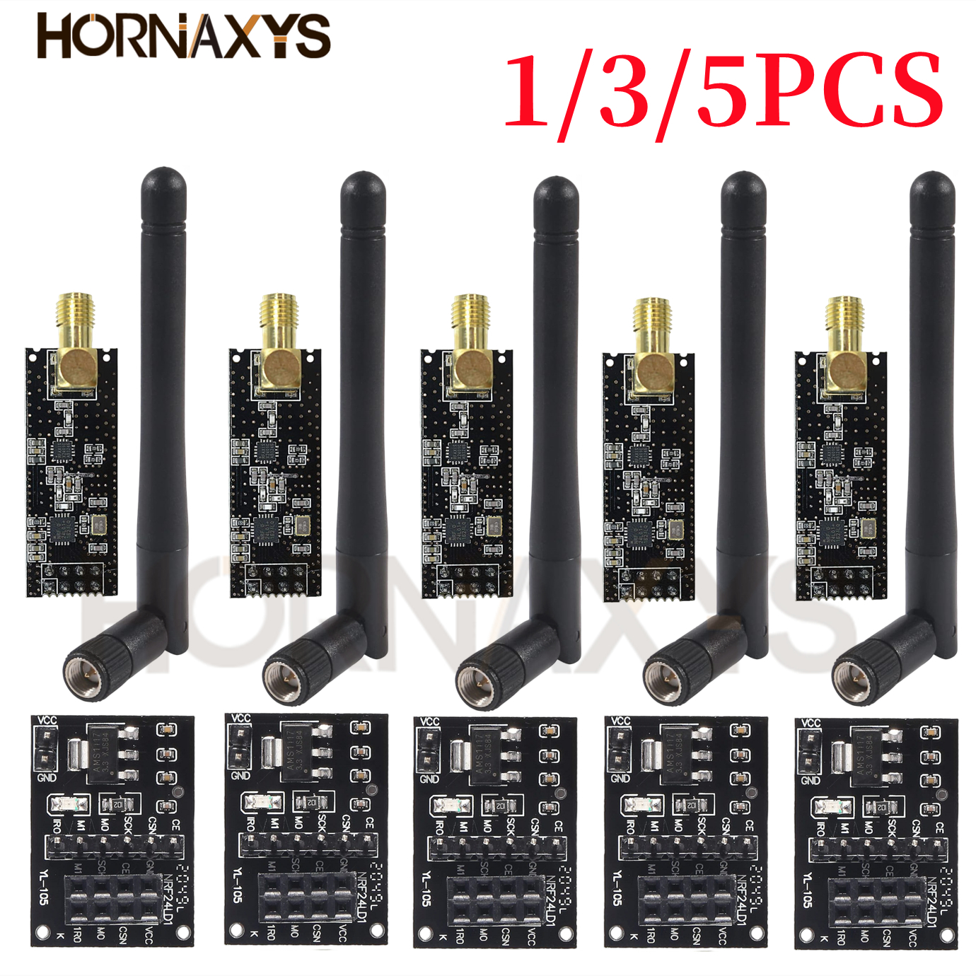 5pcs NRF24L01+PA+LNA Wireless  - Nrf24L01 Module Wireless review and price