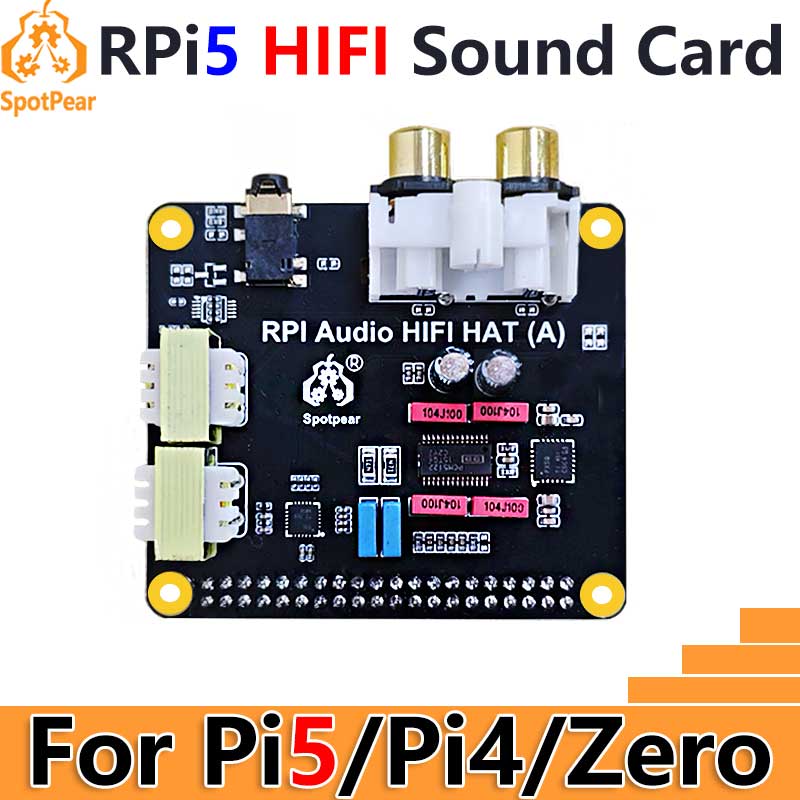 Raspberry Pi5 Audio HIFI HAT P - Raspberry Pi Zero review and price