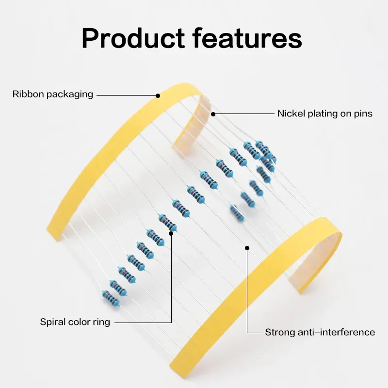 300/600pcs 1% Resistor Set Res - Resistor Kit 1 4W review and price