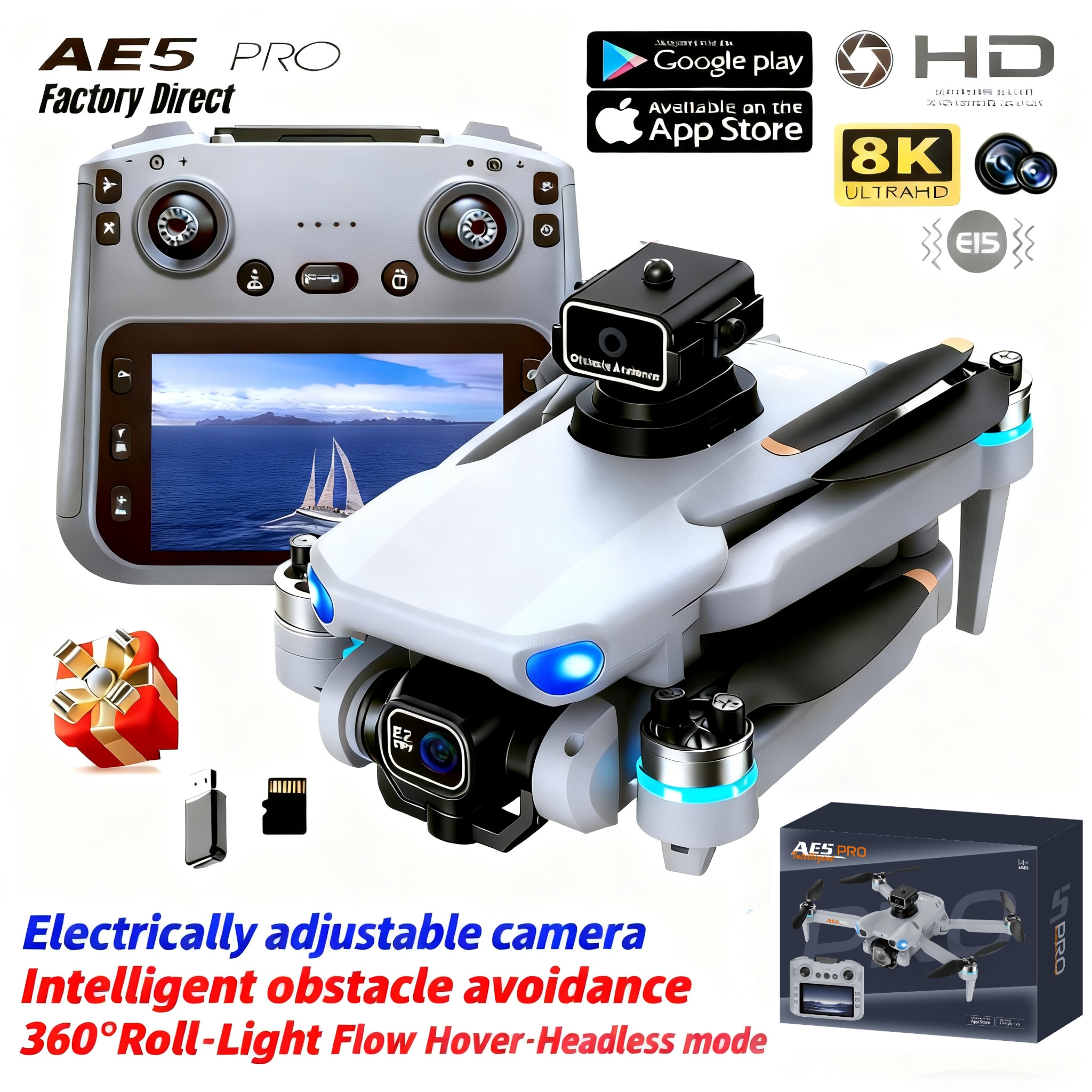 2026 New AE5 Pro Drone 8K HD 4 - Diy Drone Electronics Kit review and price