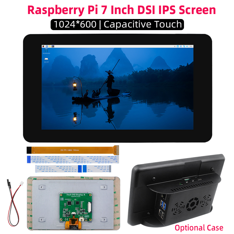 Raspberry Pi 7 Inch DSI 1024*6 - Raspberry Pi Zero review and price