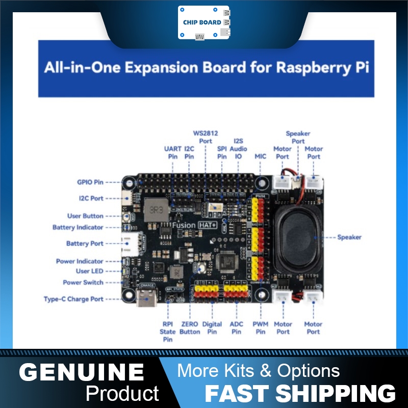 SunFounder Fusion HAT+: Raspbe - Raspberry Pi Zero review and price