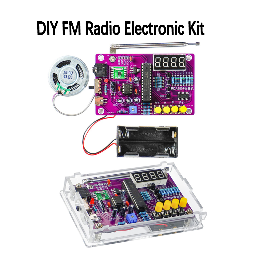 DIY FM Radio Electronic Kit 87 - Diy Electronics Kits For Kids review and price