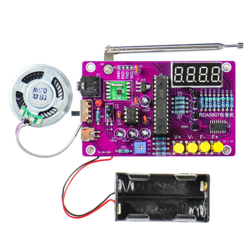 DIY FM Radio Electronic Kit 87 - Diy Electronics Kits For Kids review and price