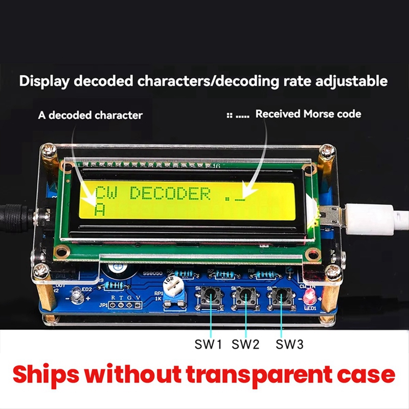 A56G-Upgraded CW Morse Code De - Diy Electronic Components review and price