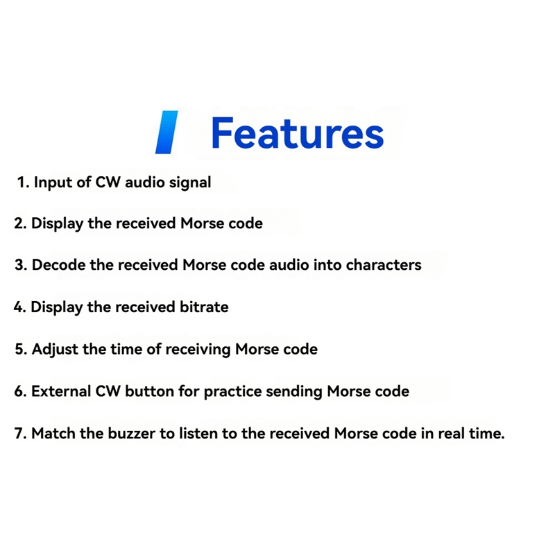 A56G-Upgraded CW Morse Code De - Diy Electronic Components review and price