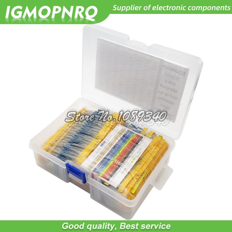 130Values 1/4W 1/2W 1/6W 1W 2W - Resistor Kit 1 4W review and price