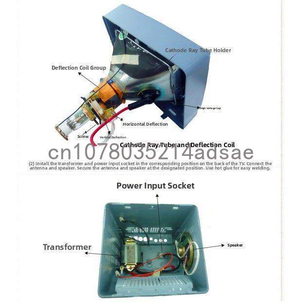 5.5 Inch Black & White TV Main - Diy Electronics Parts review and price