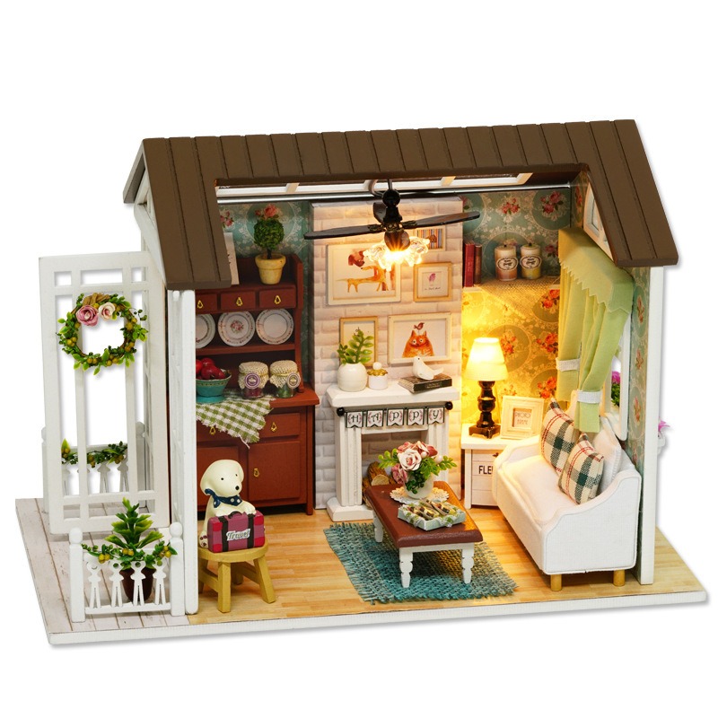 DIY Miniature Doll House Set H - Diy Electronics Housing review and price