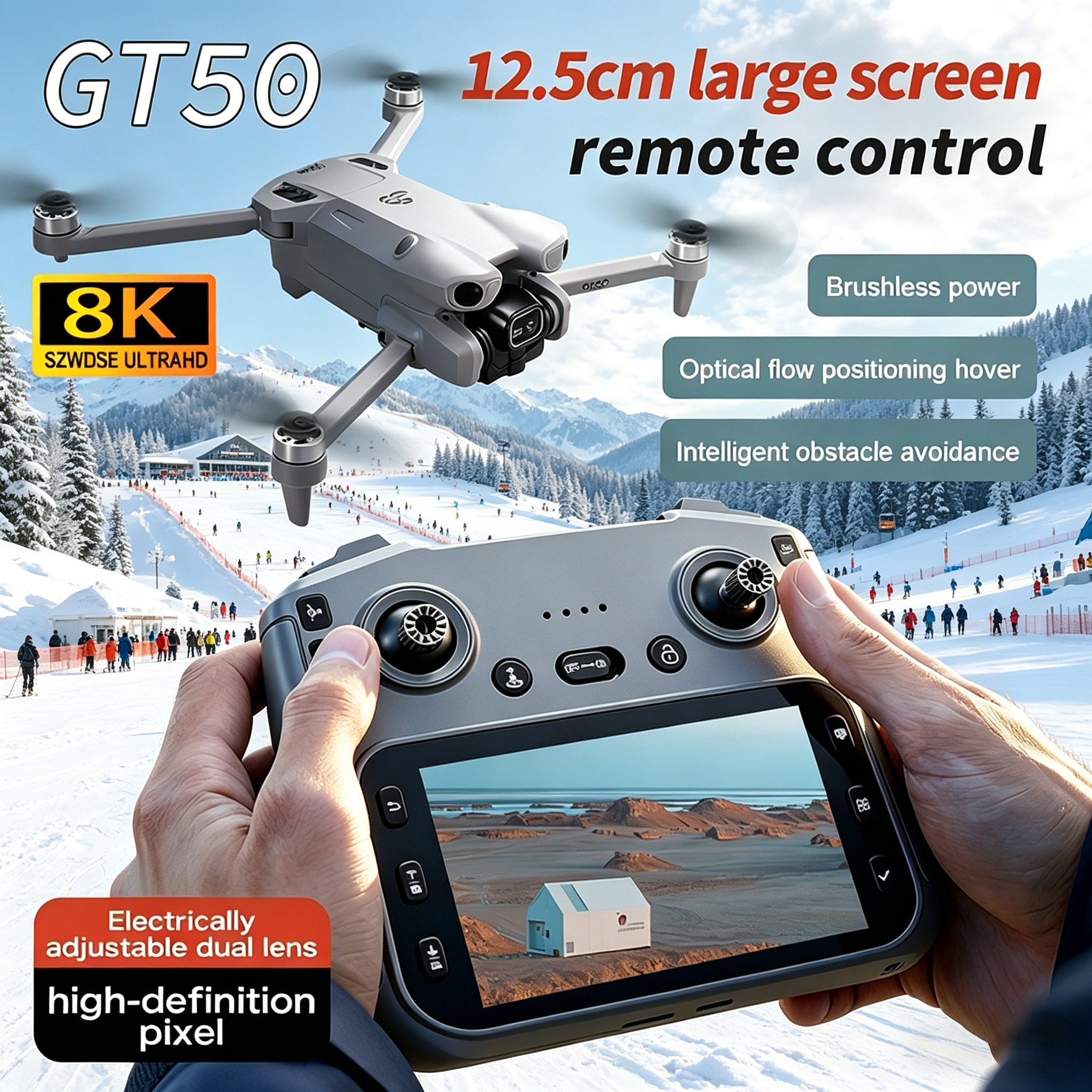 GT50 PRO MIni 5 pro RC Drone 8 - Diy Rc Electronics review and price