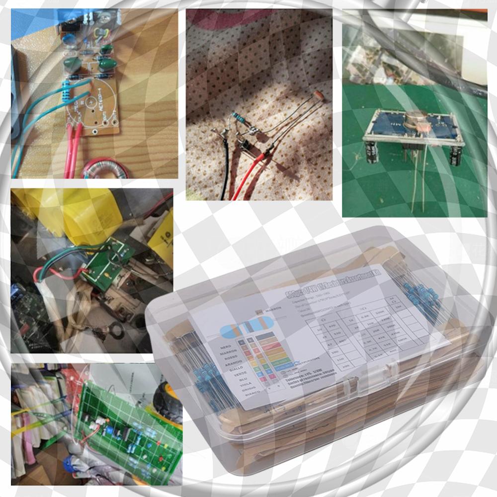 300/600pcs Metal Film Resistor - Resistor Kit 1 4W review and price