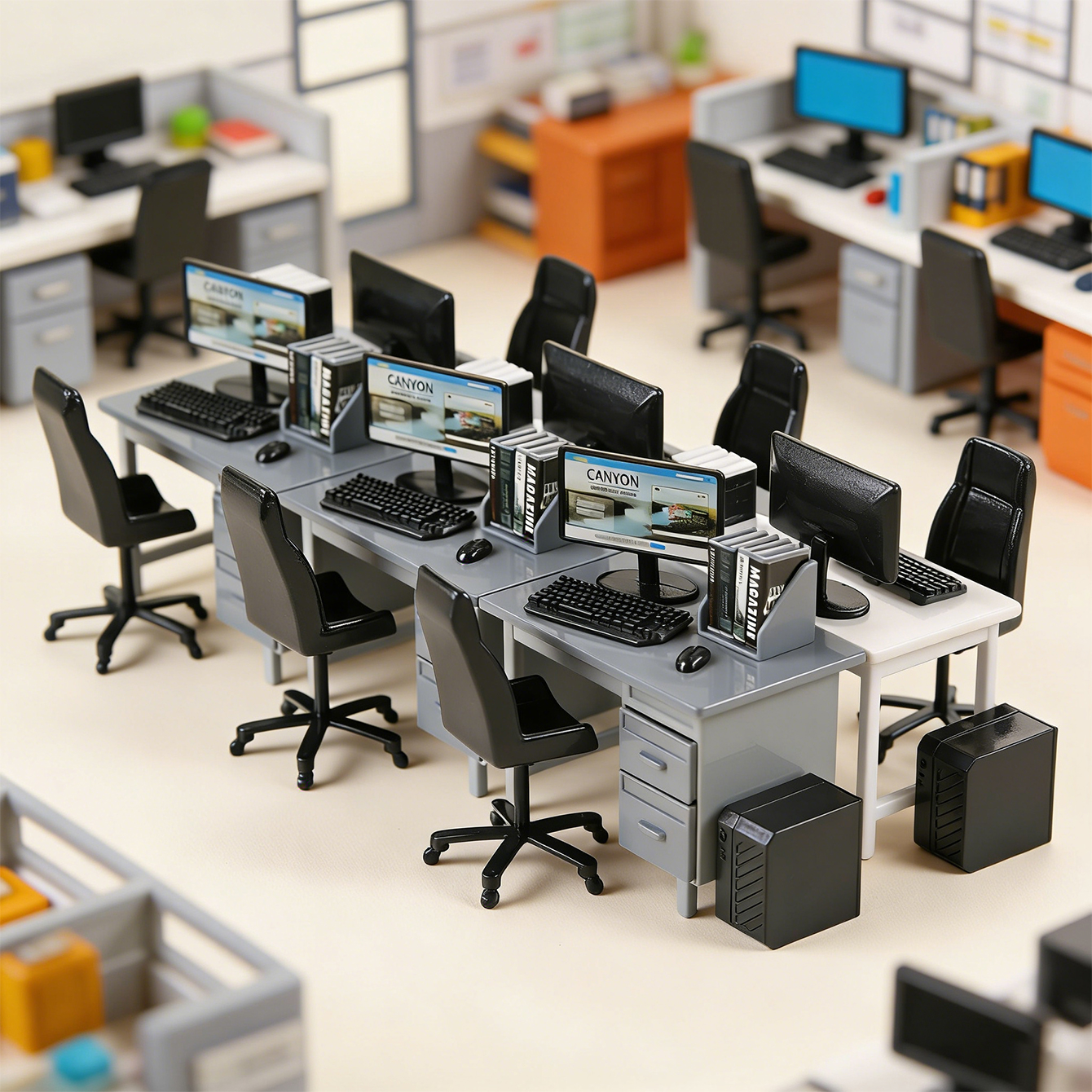 Miniature desk computer set: m - Diy Electronics Housing review and price