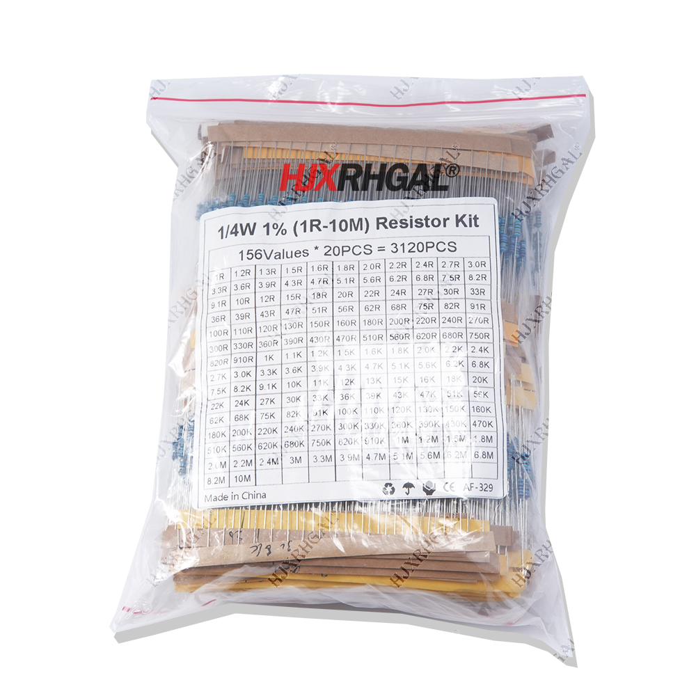 3120pcs 156Values Electric Uni - Resistor Kit 1 4W review and price