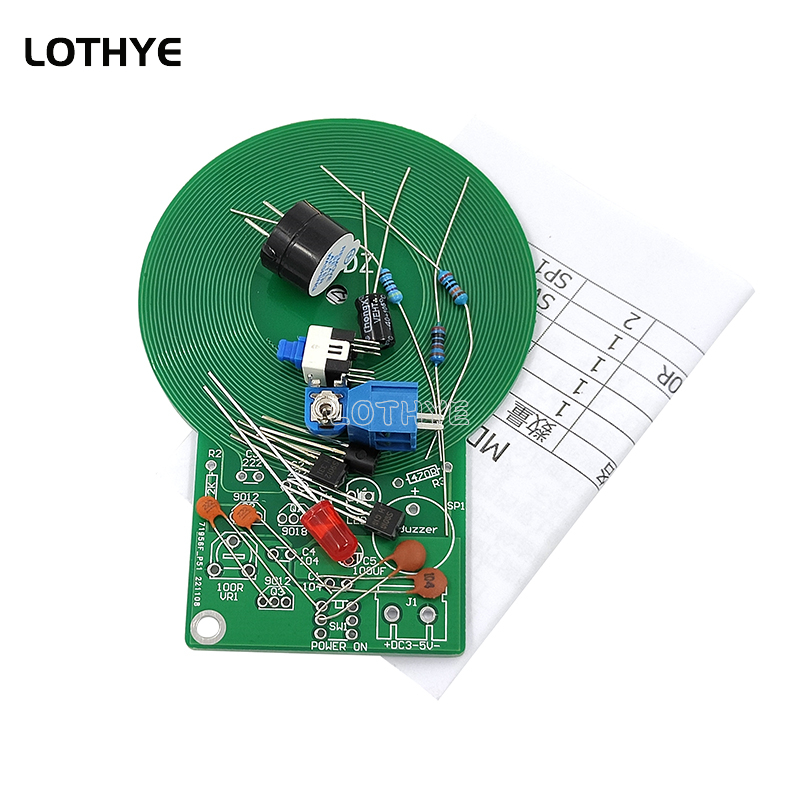 DC 3V-5V Metal Detector Kit DI - Diy Electronics Kits For Kids review and price