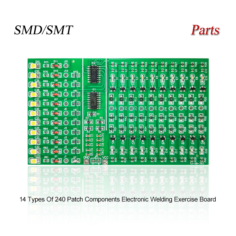SMD/SMT 14 Types Of 240 Patch  - Diy Electronics Kits For Kids review and price