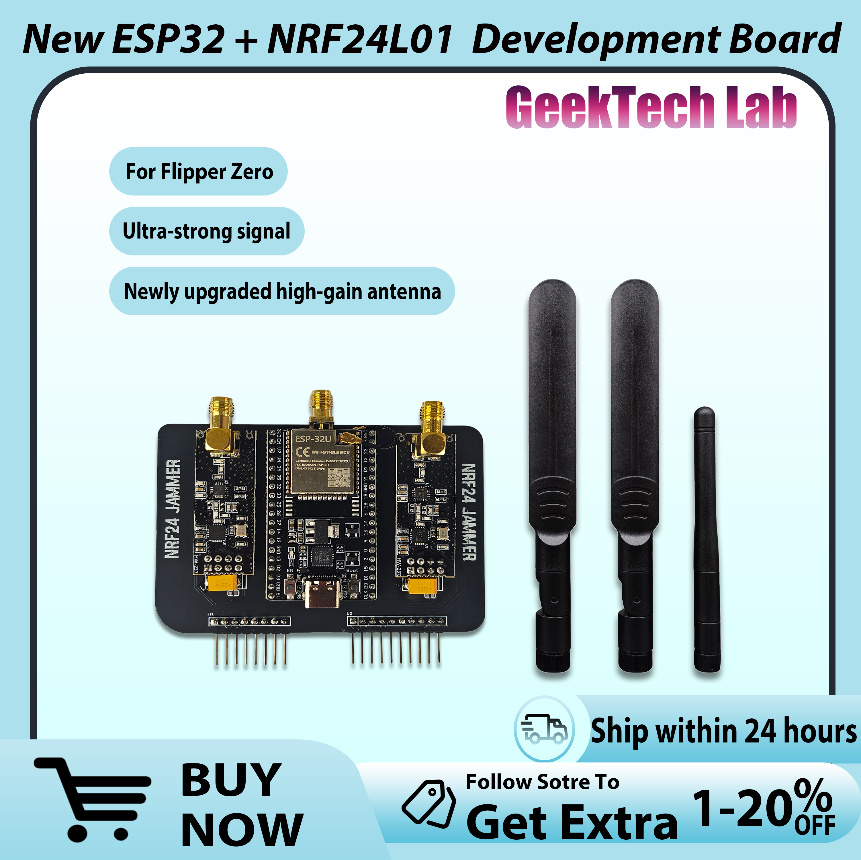 New ESP32 + NRF24L01 PA LNA 2. - Nrf24L01 Module Wireless review and price