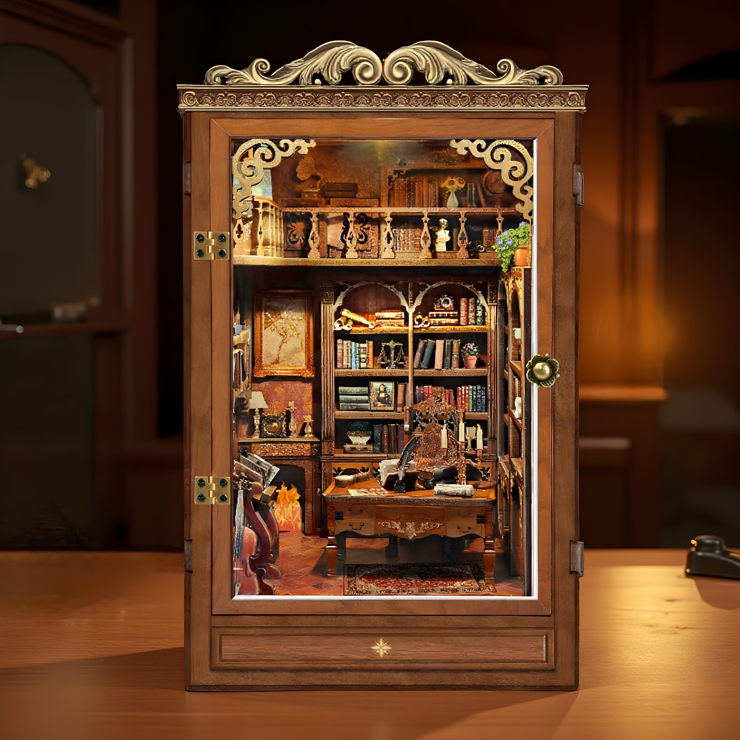 DIY Book Nook Shelf Insert Tim - Diy Electronics Housing review and price
