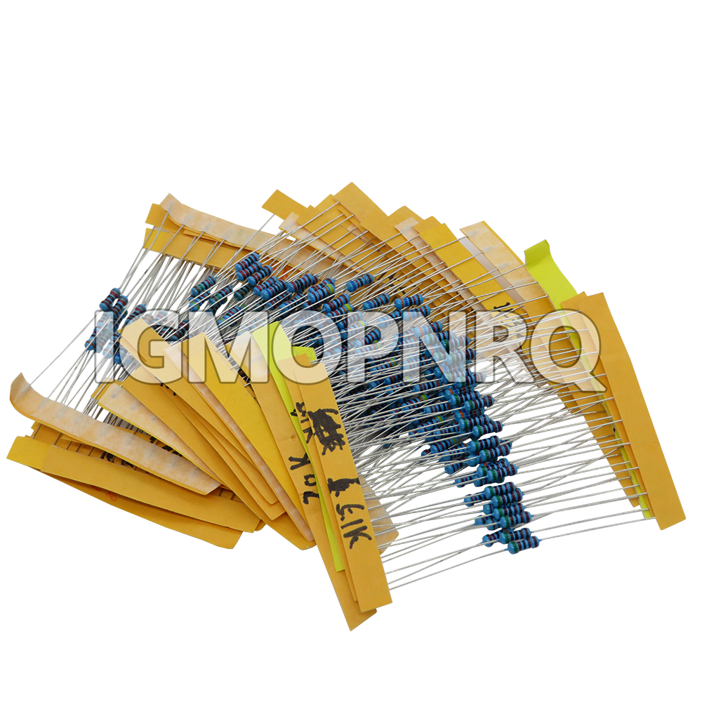 600pcs/set 30 Kinds 1/4W Resis - Resistor Kit 1 4W review and price