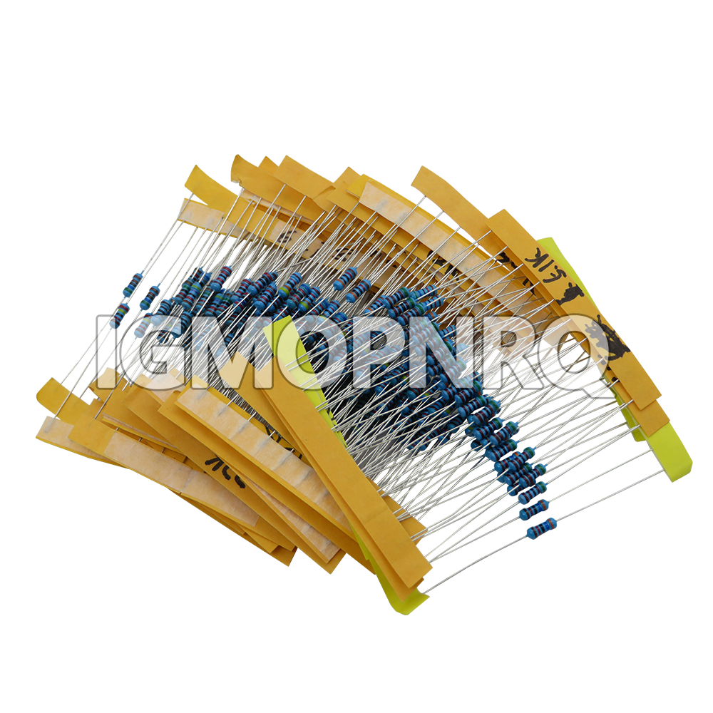 600pcs/set 30 Kinds 1/4W Resis - Resistor Kit 1 4W review and price