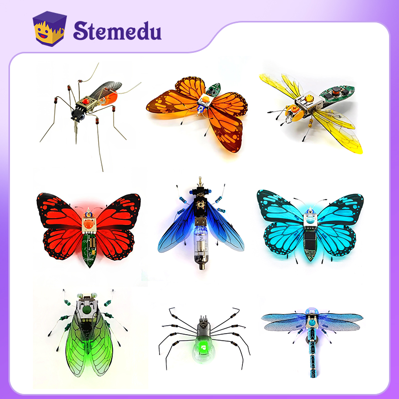 STEAM DIY Toys Robot Insect Sc - Diy Electronics Kits For Kids review and price