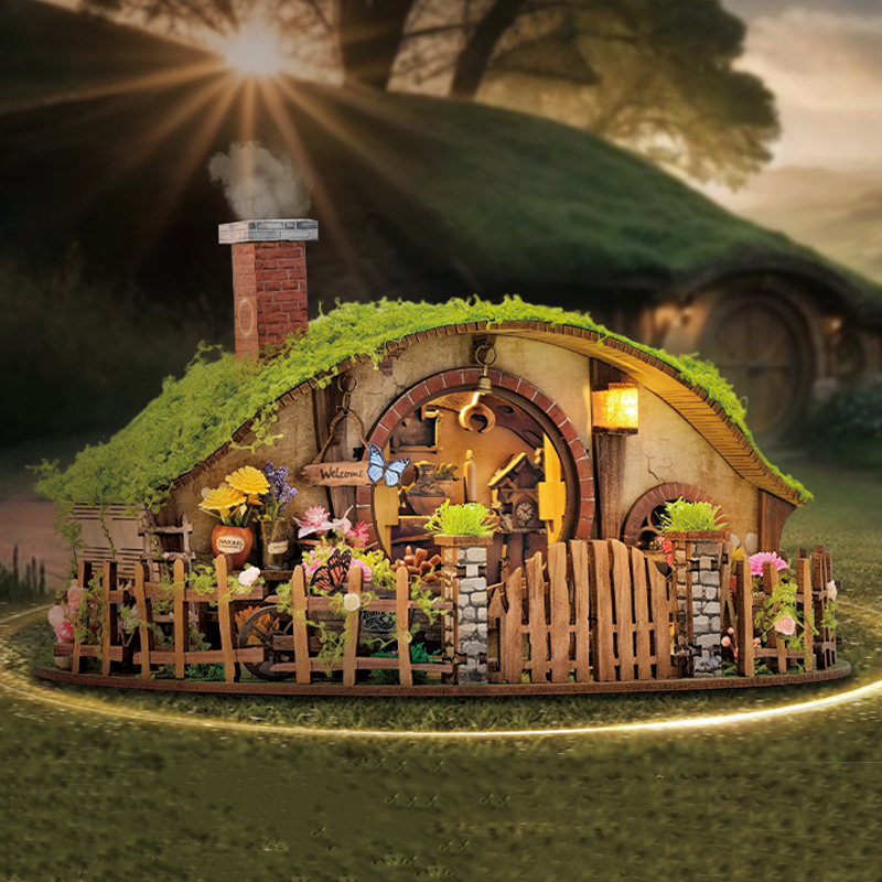 Wooden DIY Magic Ring Dollhous - Diy Electronics Housing review and price