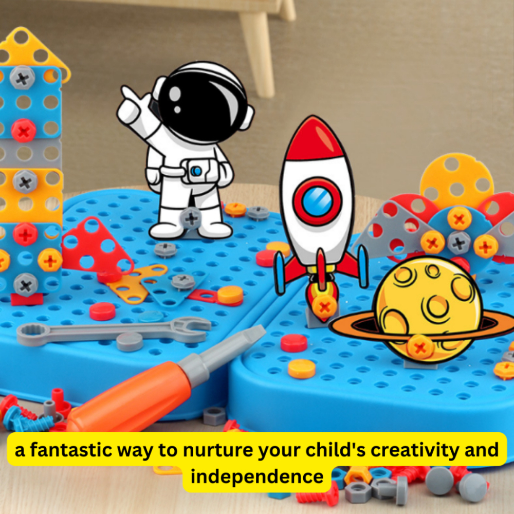 450Pcs Kids STEM Drill Set Cre - Diy Electronics Kits For Kids review and price