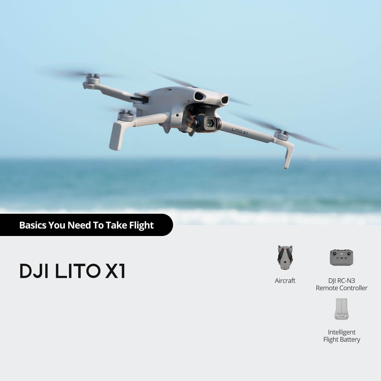 Lito X1 Smooth Flight Kit RC-N - Diy Drone Electronics Kit review and price