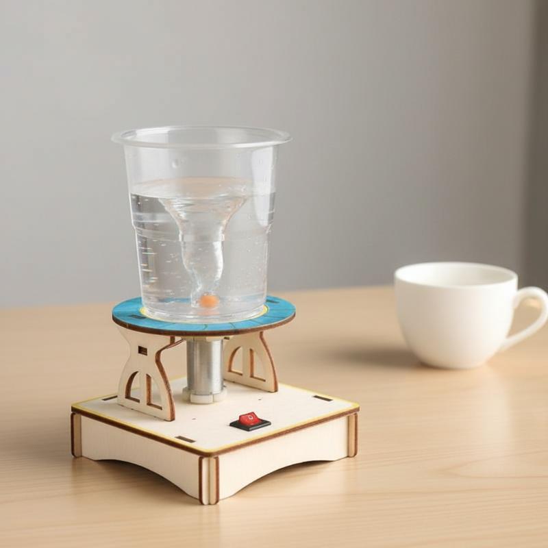 A Set Of Rotator Wooden Puzzle - Diy Electronics Toys review and price