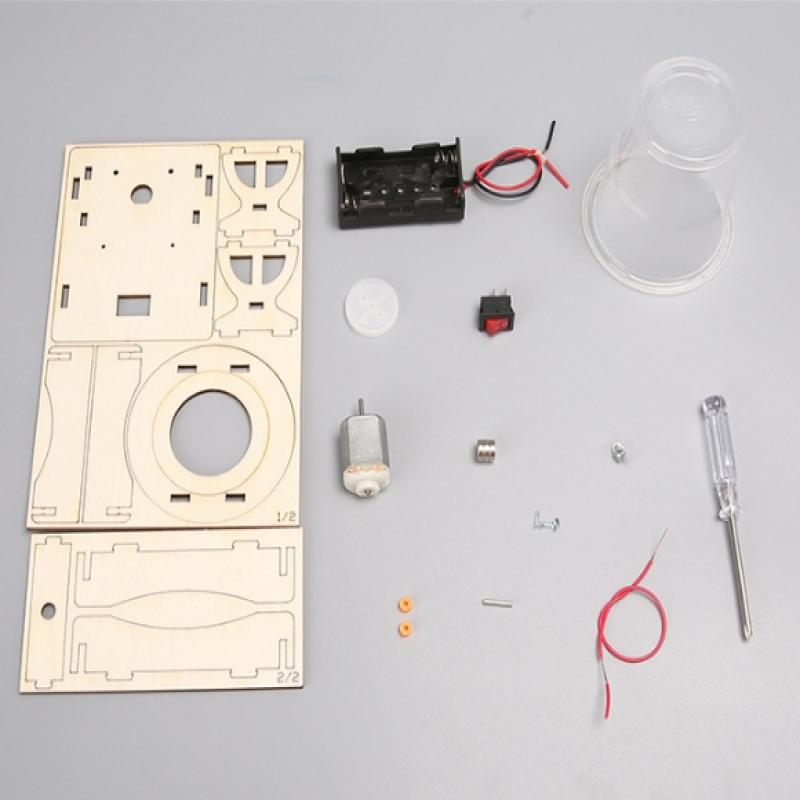 A Set Of Rotator Wooden Puzzle - Diy Electronics Toys review and price