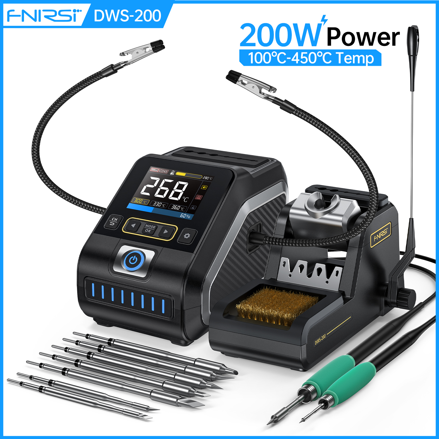 FNIRSI DWS-200 Electronic Sold - Diy Soldering Station No Electronics review and price