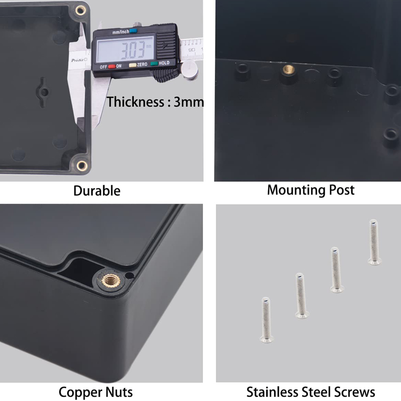 Waterproof Junction Box ABS Pl - Diy Electronics Housing review and price