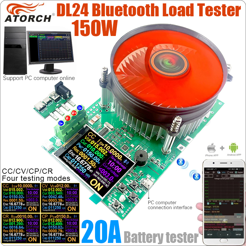 DL24 150W 20A DC Power USB Tes - Diy Electronics Module 999 Store review and price